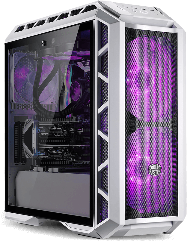 Ballista - Cooler Master H500p White Mesh (933x809), Png Download