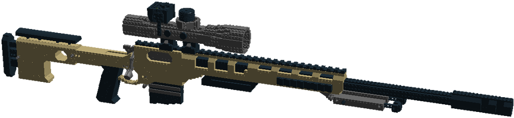 Pause - Assault Rifle (1100x720), Png Download