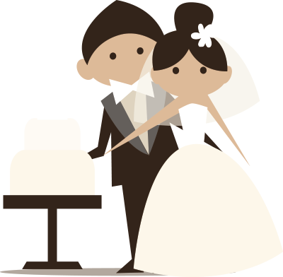 Gelin Damat Izim Google Da Ara Porselen - Groom And Bride Emoji (400x392), Png Download