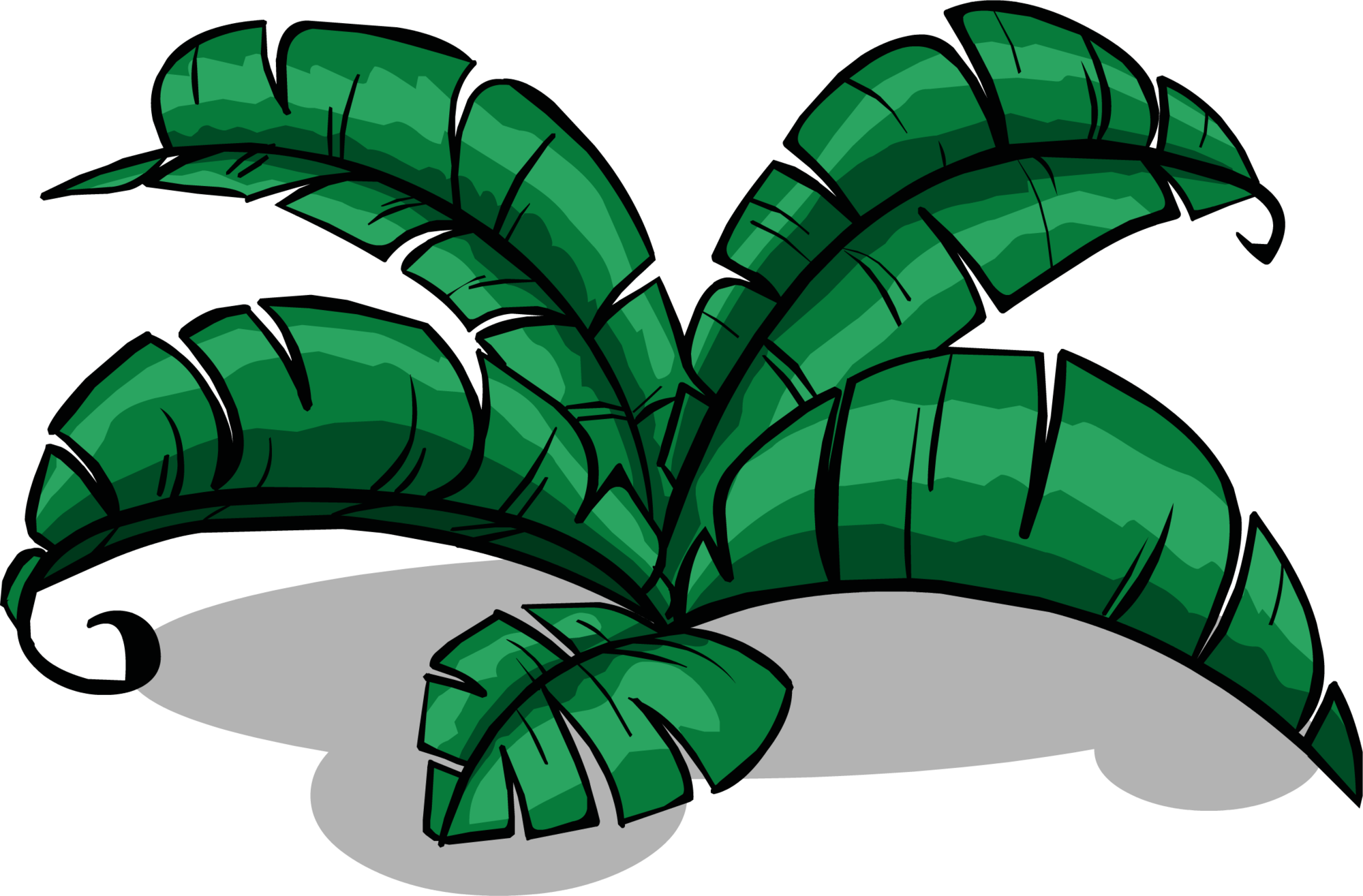 Jungle Fern Sprite 002 (640x421), Png Download