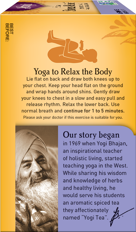 Yogi Tea - Organic Immune Support Tea Tulsi Spiced (700x875), Png Download