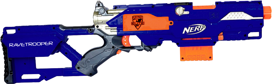 Nerf Clip Clear - Nerf Strike Rifle (926x406), Png Download