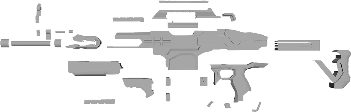Reference Is Based Off Of The Nerf Rap - Gun Barrel (1400x650), Png Download