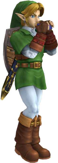 Pm Oot Link Colors, And A Character Icon - Oot Link Transparent (1280x720), Png Download