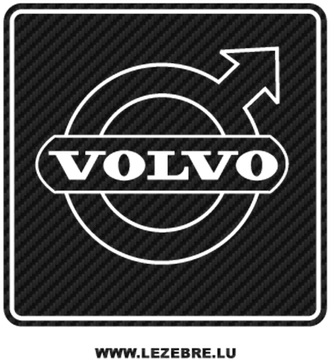 Volvo Logo Carbon Decal - Volvo Logo (800x800), Png Download
