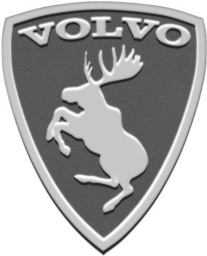 I Find It Cool To Have This - Volvo Prancing Moose Logo (328x379), Png Download