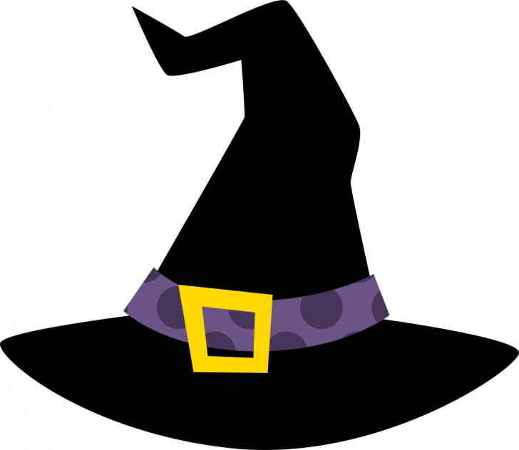Halloween ~ Halloween Clipart Png Clipartxtrasntage - Halloween Witch Hat Clipart (728x632), Png Download