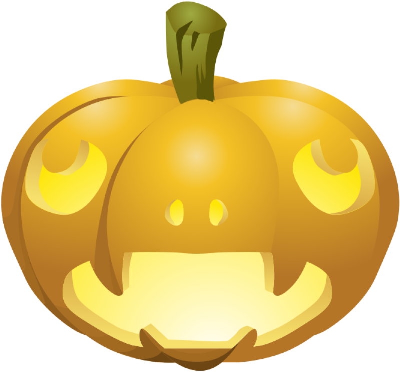 Jack O' Lantern Pumpkin Kabocha Carving Cartoon - 15 Inch Laptop Sleeve Kitty Cat Halloween Jack-o-lantern (777x750), Png Download