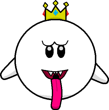 King Boo Mm3 - King Boo (370x374), Png Download