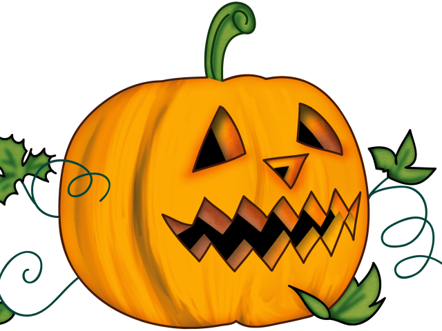 Cartoon Pumpkin Pictures - Halloween Clipart Transparent (640x480), Png Download