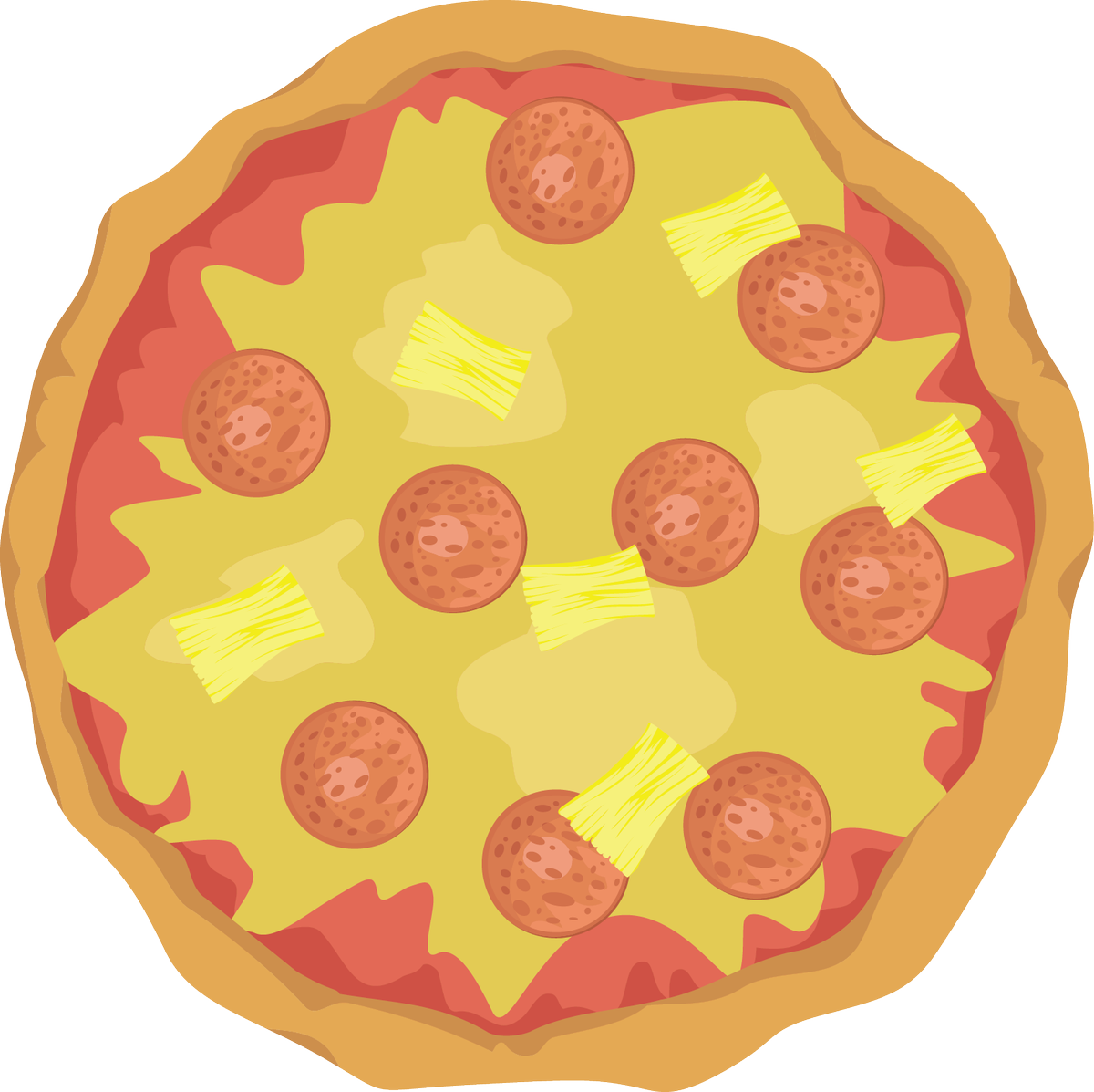 Introducing Pizza Order Emojis Instead Of Laboriously (1200x1197), Png Download