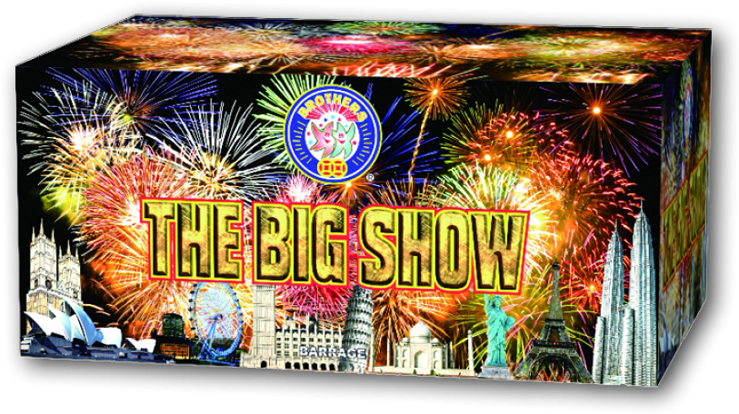Big Show Fireworks (960x960), Png Download