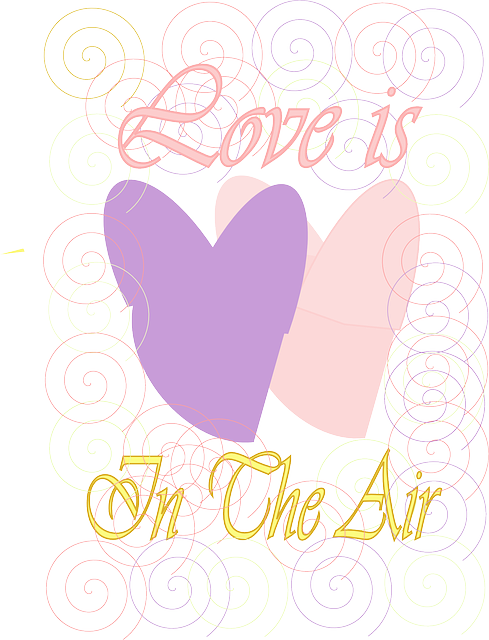 Card, Love, Air, Hearts, Valentine, Heart - Clip Art (489x640), Png Download