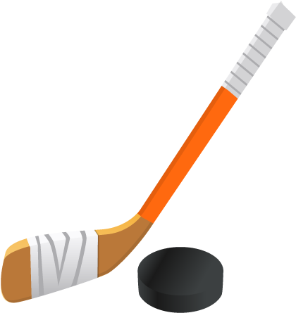 The Winning City Of The Emoji - Hockey Stick Emoji (500x500), Png Download