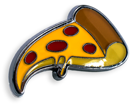 'pizza' Pin - Pizza (600x543), Png Download