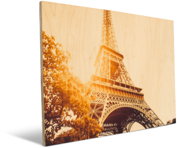 Unique Wooden Prints With Bold Colors Printed Directly - Wooden Prints (400x350), Png Download