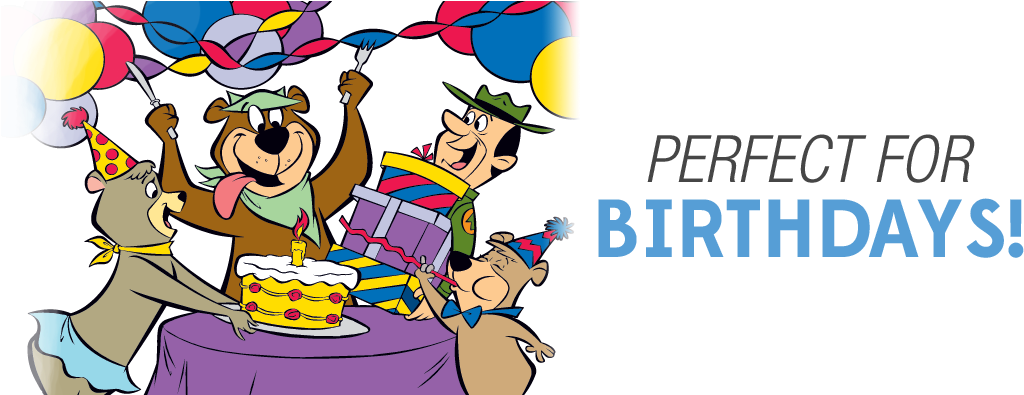 Yogi Bear's Jellystone Park Birthday Party Packages - Yogi Bear And Boo Boo (1140x394), Png Download