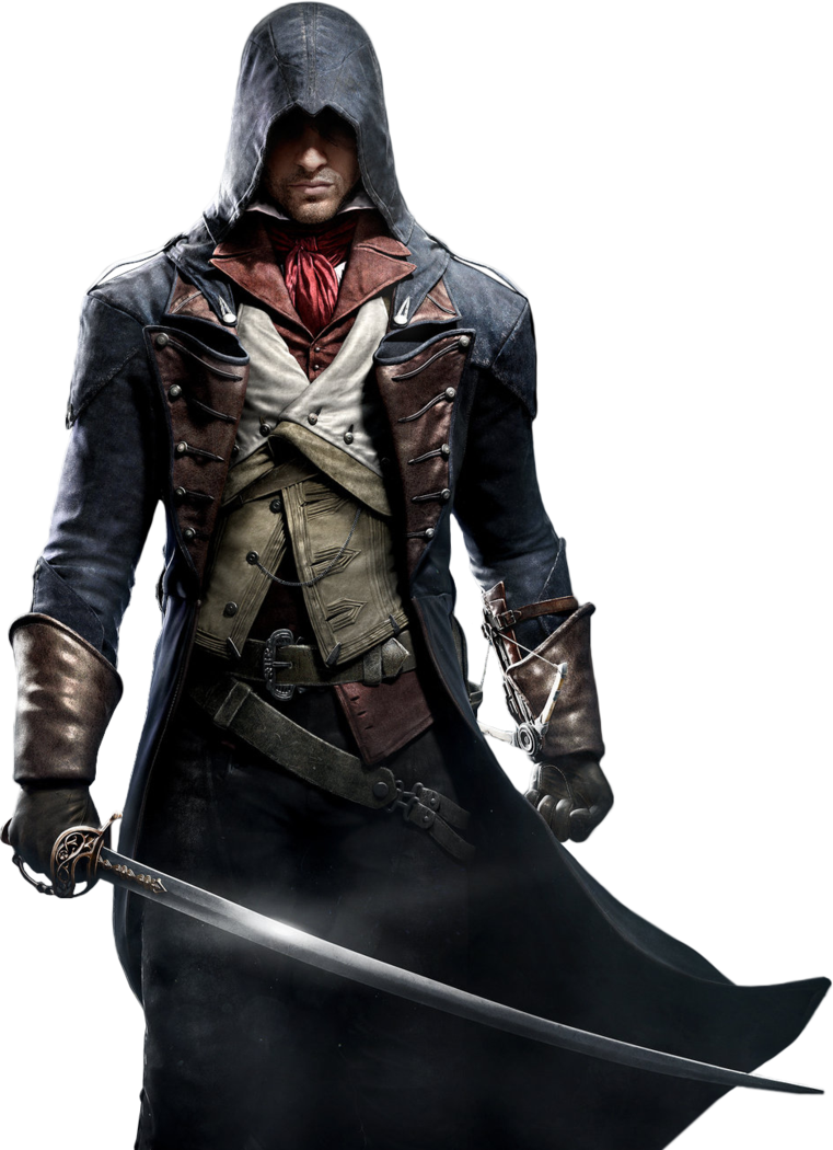 Arno Render By Ashish913 By Ashish913 On Deviantart - Assassin Creed Unity Png (761x1050), Png Download