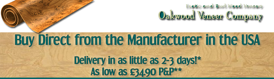 Oakwood Veneer Company, Manufacturer, Distributor And - Wood Veneer (950x276), Png Download