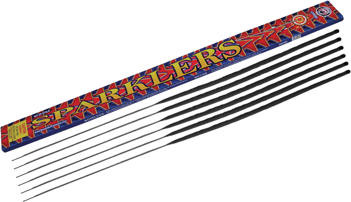 36 Inch Gold Wedding Sparklers - Long Sparklers (1200x1200), Png Download