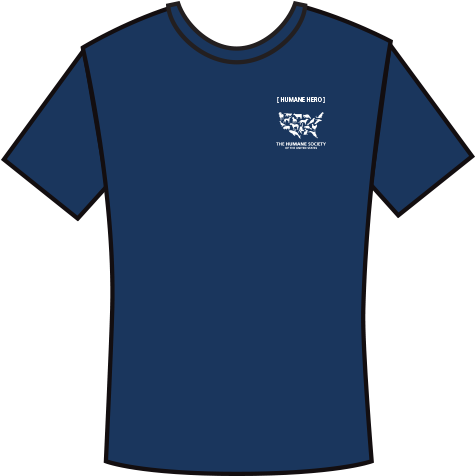 Humane Hero Shirt (485x477), Png Download