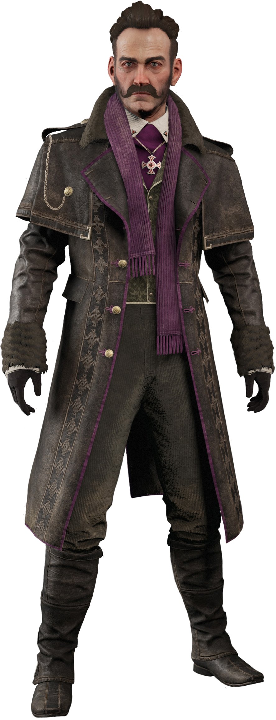 Crawford Starrick - Assassins Creed Syndicate Templar (940x2402), Png Download