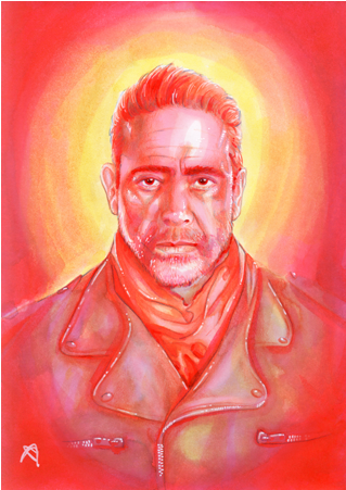 Negan - River (450x450), Png Download