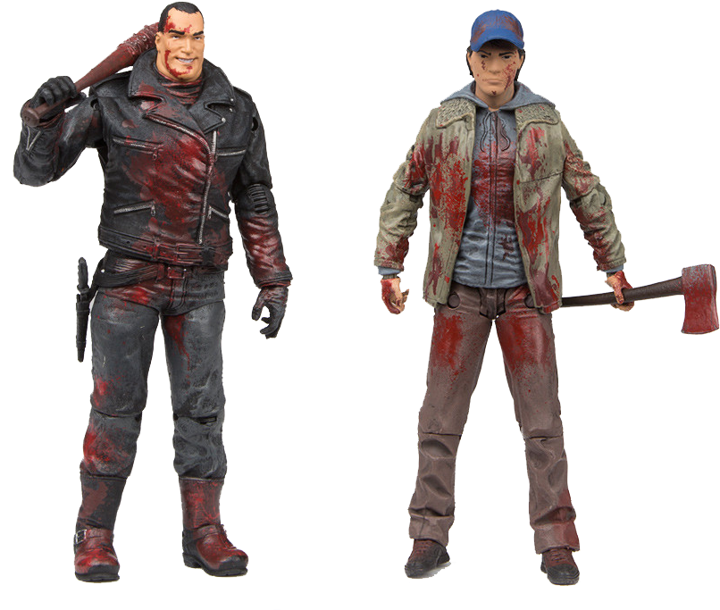 The Walking Dead Holiday Gift Guide - Negan Glenn (walking Dead) 2016 Skybound Exclusive (845x845), Png Download