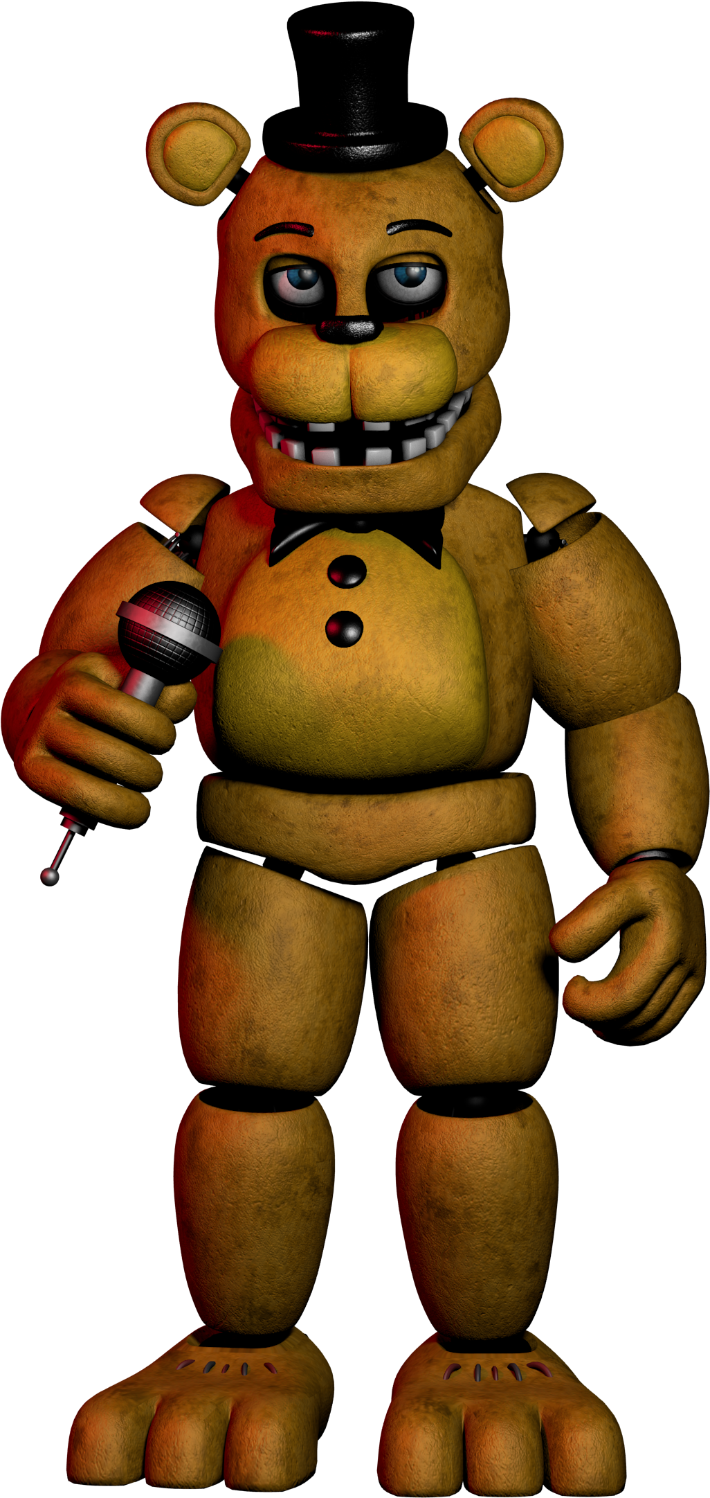 Golden Freddy - Imágenes De Golden Freddy (1291x2226), Png Download