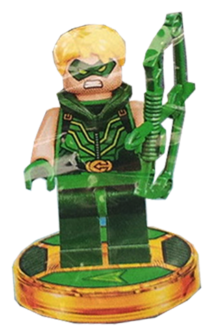 Lego Dimensions Green Arrow - Lego Dimensions City Fun Pack (311x474), Png Download