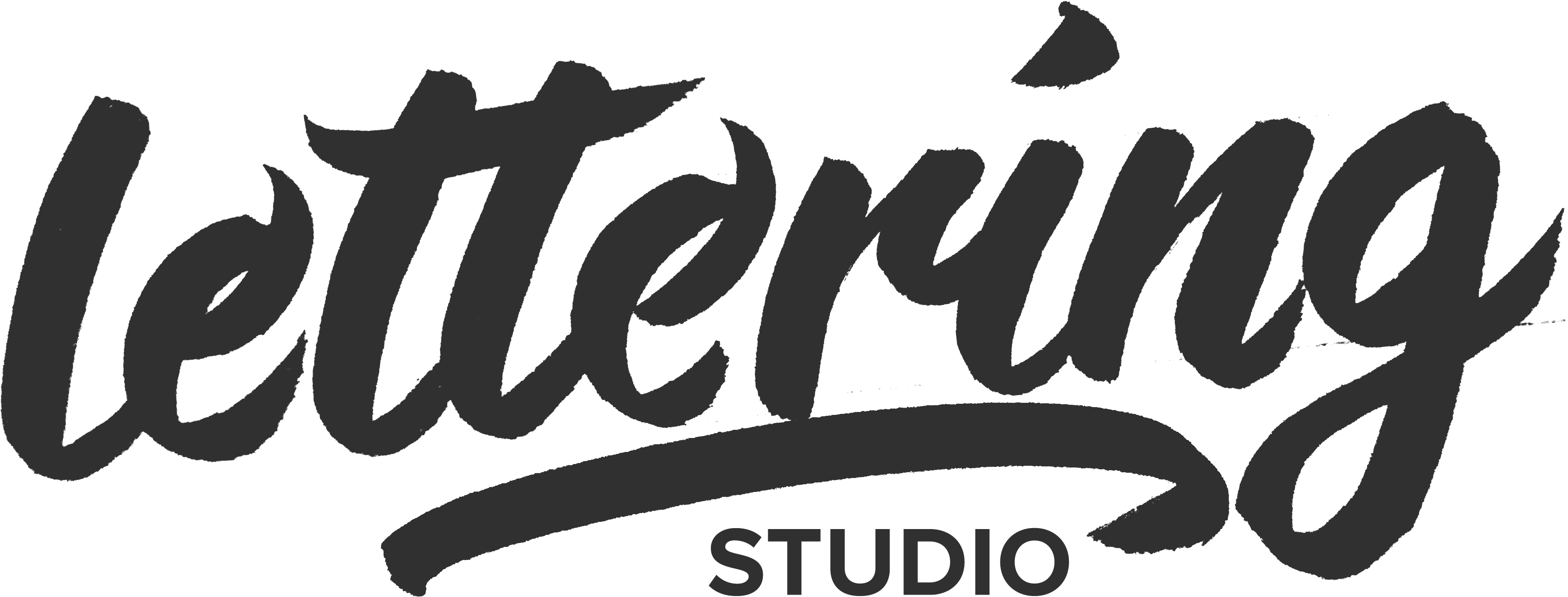 Lesson 3 Materials And Styles - Brush Lettering Png (3346x1399), Png Download