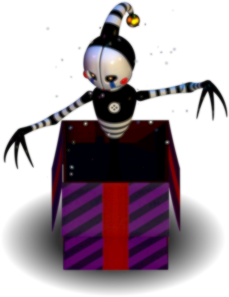 Securitypuppetout - Freddy Fazbear Simulator Puppet (600x600), Png Download