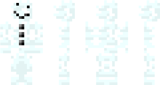 Minecraft Skin Glados - Minecraft (600x348), Png Download