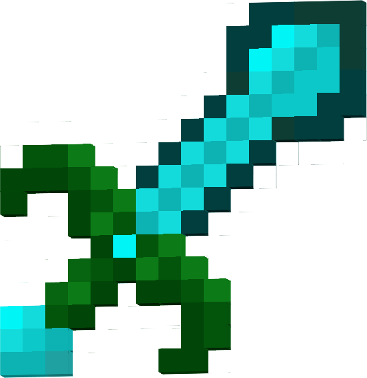 Minecraft Swords Auto Design Tech - Minecraft Diamond Shovel Png (535x550), Png Download