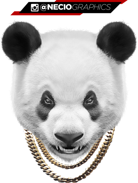 Panda Chain - Panda Flow (453x600), Png Download