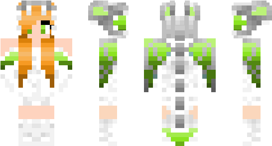 Minecraft Skin Artyemerald - Minecraft (600x348), Png Download