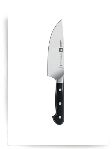 Chef Knife - Zwilling 38436-000 Pro Bloc A Couteaux , 5 Pieces (400x510), Png Download