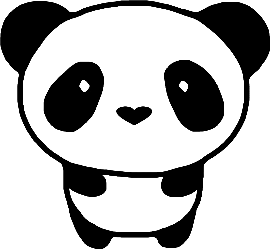 Panda Kawaii png images