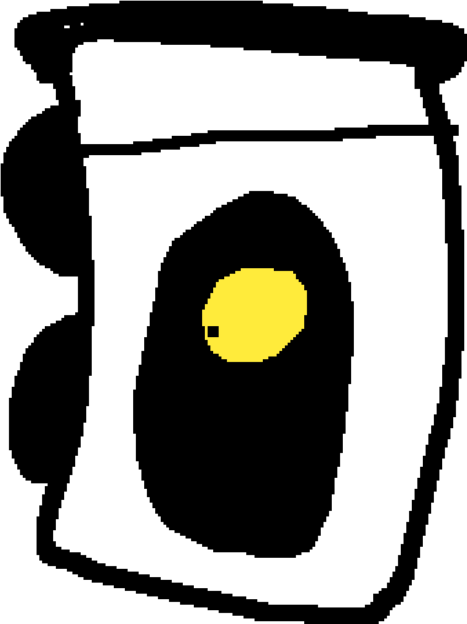 Glados Head - Uw Reintegratie (800x1200), Png Download