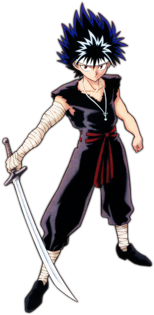 Hiei Yu Yu Hakusho Hiei, Yuyu Hakusho, Fire Demon - Yu Yu Hakusho Ren (744x1072), Png Download
