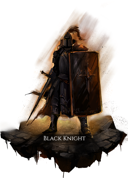 Black Knight - Camelot Unchained Black Knight (500x721), Png Download