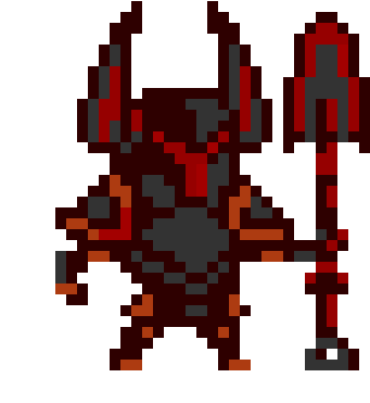 Dark Knight - Black Knight Pixel Art (430x430), Png Download