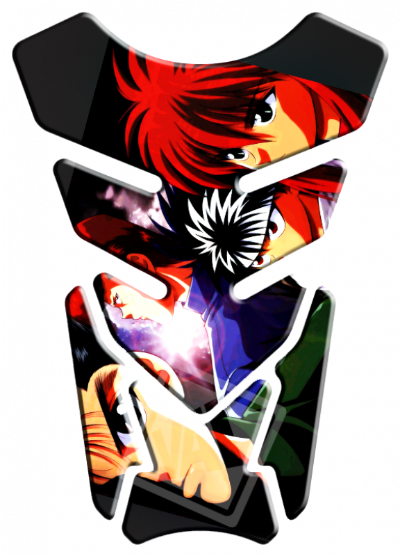 Adesivo Protetor De Tanque Yu Yu Hakusho - Motorcycle (800x800), Png Download