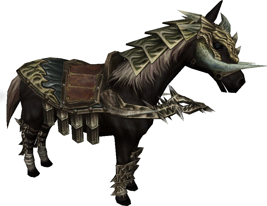 Noble Black Horse - Metin2 Horse (921x719), Png Download