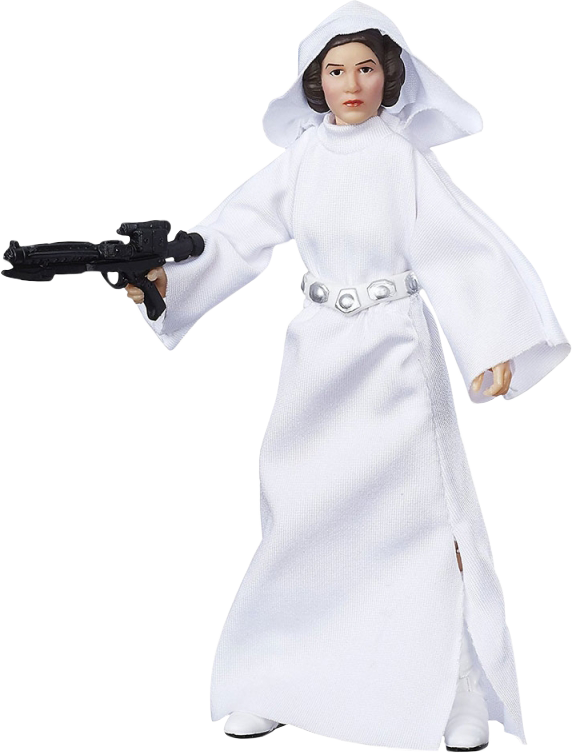 Star Wars Episode Iv - Star Wars The Black Series Princess Leia Organa (572x754), Png Download