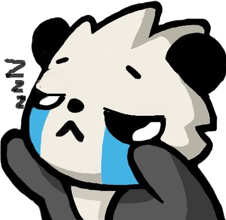 Pandasleepcry Discord Emoji - Panda Emoji Discord Gif (448x448), Png Download