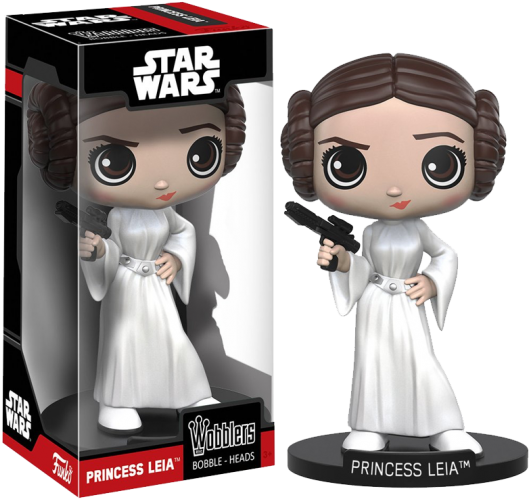 Funko Wobblers Star Wars - Funko Star Wars Princess Leia (541x541), Png Download