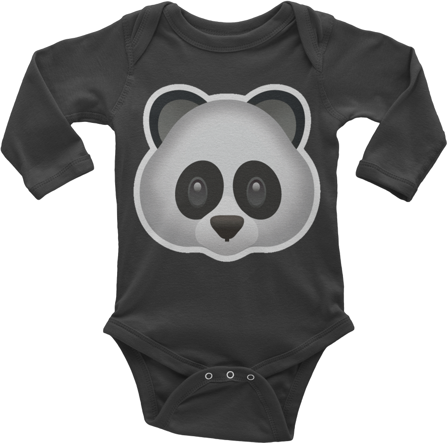 Emoji Baby Long Sleeve One Piece - Me And Grandpa Onesie (1000x1000), Png Download