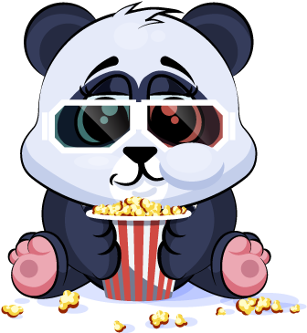 Adorable Panda Emoji Stickers Messages Sticker-11 - Cartoon (600x600), Png Download