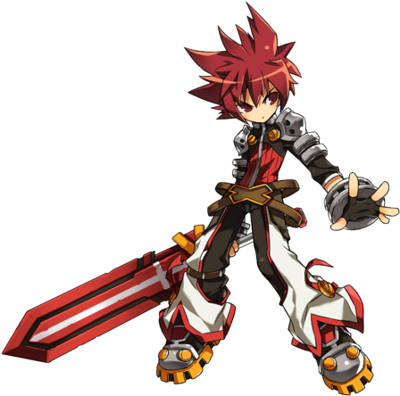 Sword Knight - Elsword Knight (450x459), Png Download
